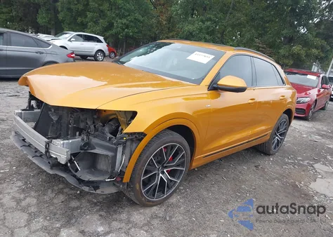 2020 Audi Q8 Premium Plus 55 Tfsi Quattro Tiptronic from USA, damaged, VIN WA1EVAF10LD004747